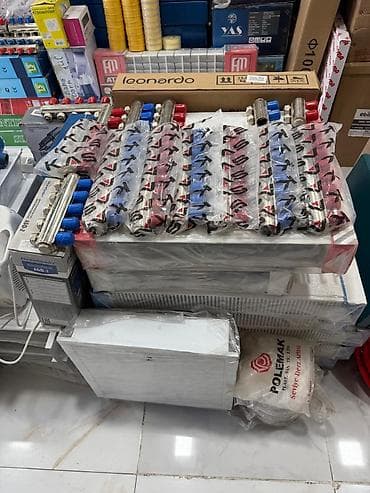 isti su: Mərkəzi isitmə və su təchizatı üçün kollektor (manifold) dəsti - — 1