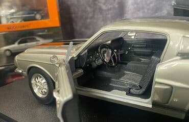 metbex tavan modelleri: Коллекционная модель SHELBY MUSTANG GT500KR silver 1968 Road — 14