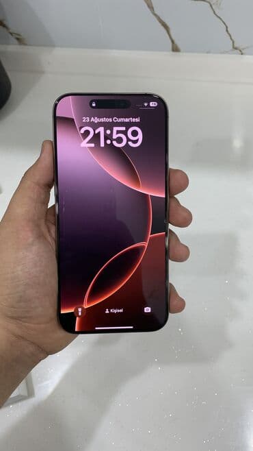 iphone 17 pro max azerbaycan qiymeti: IPhone 16 Pro Max, 256 ГБ, Desert Titanium, Face ID, С документами, Гарантия — 6