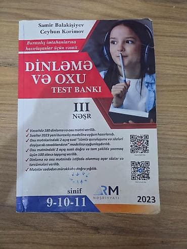 Тесты: Məhsul: “Dinləmə və Oxu – Test Bankı” (III nəşr) Müəlliflər: Samir — 1