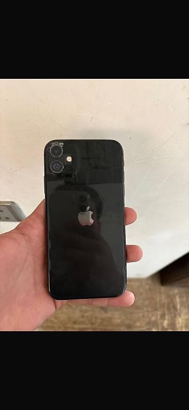 i̇phone 7 128: IPhone 11, 64 GB, Qara, Zəmanət, Simsiz şarj, Face ID — 3
