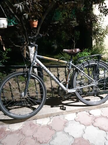 велосипед бишкек бу: Şəhər/trek tipli Kross Trans velosiped - Çərçivə: yüngül metal, şəhər — 2