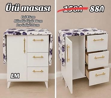 Ütü masası‼️ 
Yenidir‼️
Qiymət : 88₼
Çatdırılma ödənişlidir — 1