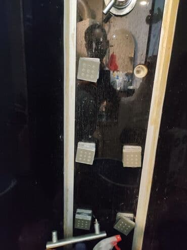 işlənmiş duş kabin: Üstü qapalı kabina, Künc üçün — 5
