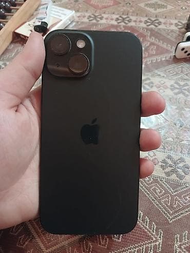 muzukalni centir: IPhone 15, Qara, Face ID — 3