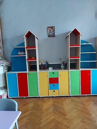 Oğlan və qız üçün, 6 qapı, Açılan, Düz dolab