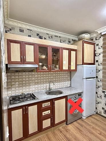 Mətbəx mebeli dəsti Mətbəxt mebeli satılır Uzunluğu 2.62 Qaz