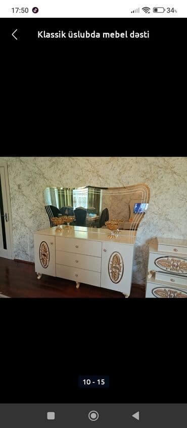 белая мебель в спальне: Новый — 1