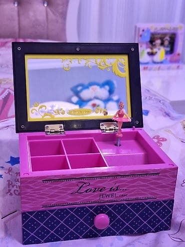 divar dekorlari: Musiqili zinət əşyası qutusu.Heç bir qüsuru yoxdur — 1