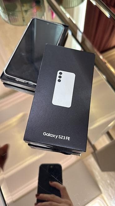 sims: Samsung Galaxy S23 FE, rəng - Ağ, Sənədlərlə — 1
