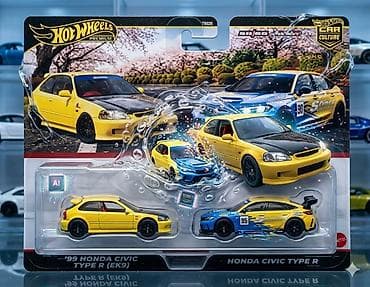 cd disk: Hot Wheels Premium(QUTUSUZ)– Car Culture seriyasından Honda Civic Type — 1