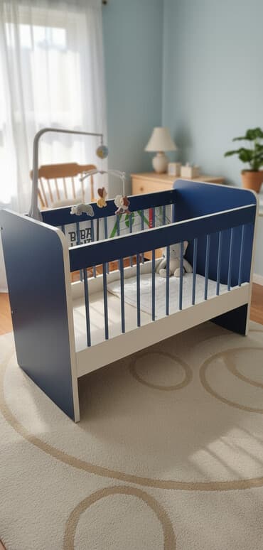 2 mertebeli carpayı: Oğlan və qız üçün, Dördbucaq, Beşik, Dəstsiz, Matras ilə, Yellənmə mexanizmsiz — 1