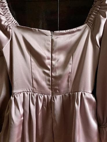 uzun kurtka: Satən-look mini don s-m olcu 40-55 kq olarderzide tikdirilib 110 azn — 4