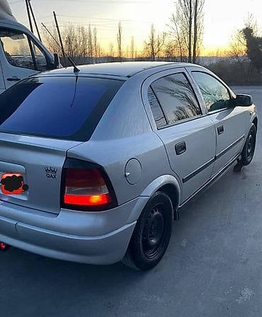 zil maşın: Opel Astra: 1.6 l | 1999 il 465000 km Sedan — 5