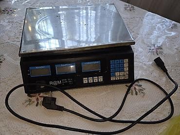 Elektron tərəzilər: 30 kq — 3