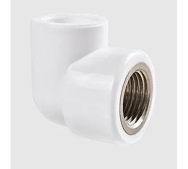 PPR-FT fitinq – 90° bucaq, daxili yivli birləşmə - Material: yüksək