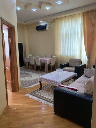 yasamalda satilan bina evleri: 3 otaqlı, Yeni tikili, m. İnşaatçılar, 90 kv. m — 1