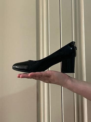 boy uzadan dabanlıq: Ölçü: 38, rəng - Qara, Yeni — 1