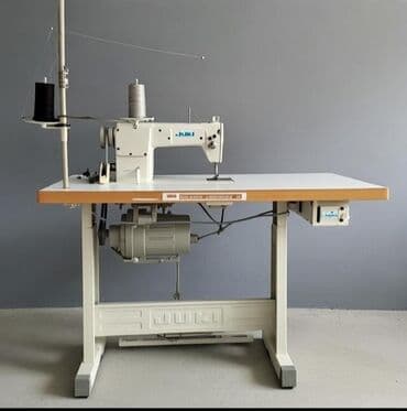 Juki sənaye tikiş maşını – bir iynəli düz tikiş (straight stitch)