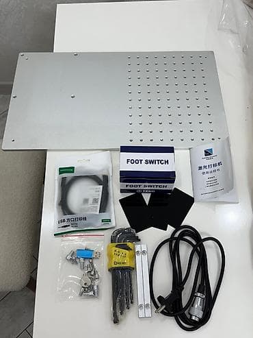 qelem seti: 50w Fiber lazer markalama sistemi – Galvo Scanner başlığı ilə Texniki — 3