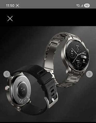 kefkirli saat: Smart saat, Joyroom, Sensor ekran, rəng - Qara — 1