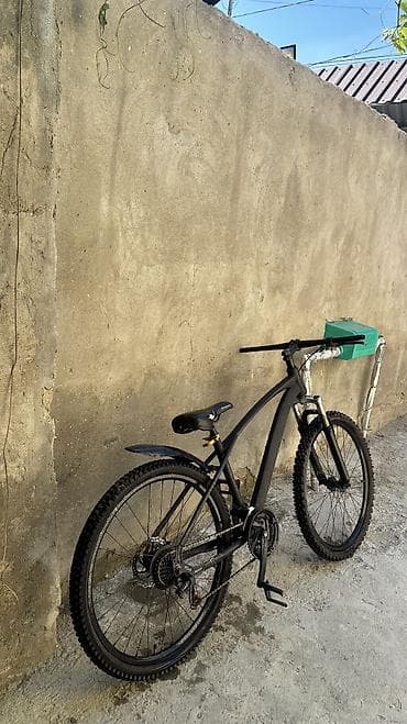 saft bicycle: Tecili satılır tek problem arxa teker eyridi 5 manata düzeldırler — 1