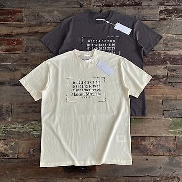 Acne Studios və Maison Margiela qrafikli uniseks T‑şərtlər - Brend — 3