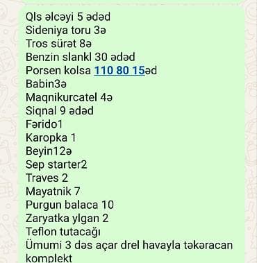 masın: Təzə moto Zapcas Şor qiymətinə diqqətlə oxu sonra yaz. Akimiyator — 5