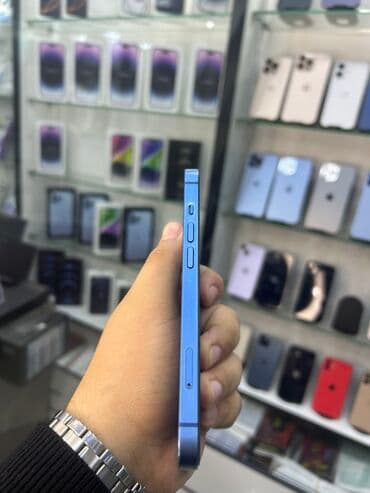 айфон купить: IPhone 13, Голубой, Face ID — 7