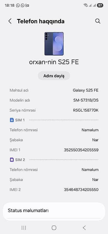 ucuz playstation 4: Samsung Galaxy S25 FE, 256 GB, rəng - Göy, İki sim kartlı — 2
