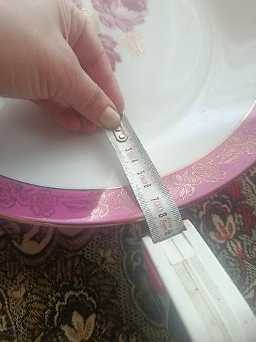 sufre instagram: Boşqablar, 1 əd, rəng - Ağ, Farfor, Almaniya — 3