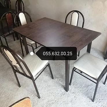 masa olculeri: 13 manatdan başlayır stullar. Stol stul desti anbardan satiş var — 5