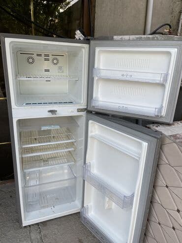 Soyuducular: İşlənmiş 2 qapılı LG Soyuducu Satılır, rəng - Boz