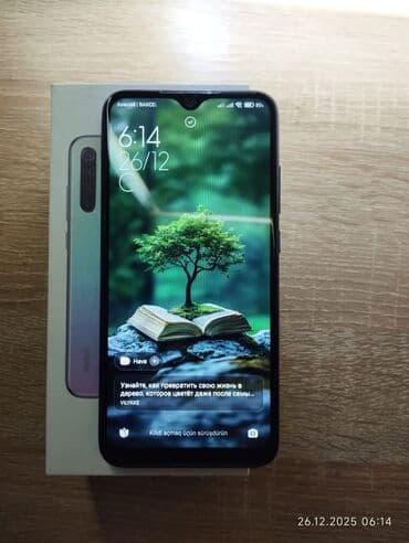 Redmi Note 8, 64 GB, rəng - Göy, Sensor, Barmaq izi, İki sim kartlı