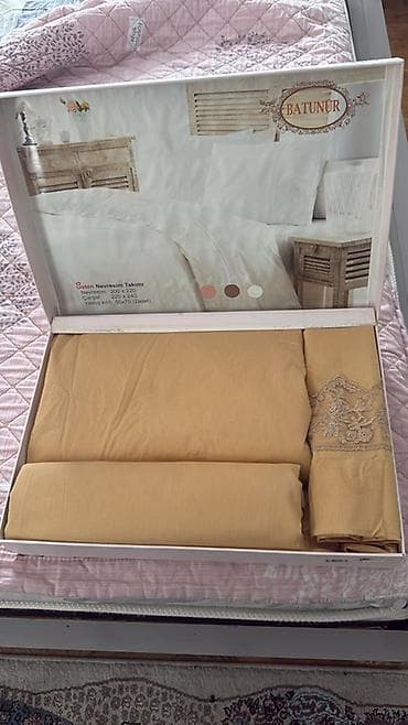 Böyüklər üçün İki nəfərlik Satin Pastel dəsti