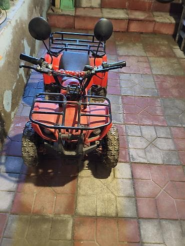 katalka uşaq motosikli: Uşaqlar üçün benzinli mini ATV/kvadrosikl Xüsusiyyətlər: - Gövdə — 6