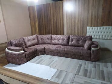 ofis ucun divan: Divanlar keyfiyyetli matrealdan ve yuksek sixliqli qubkadan sifarisle — 8