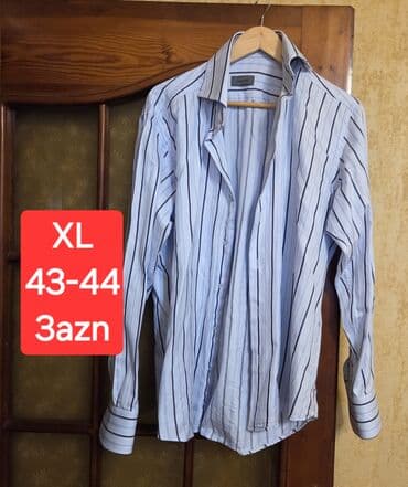 Kişi köynəkləri – müxtəlif model və ölçülərdə - Zolaqlı uzunqol lalafo.az -da Kişi köynəkləri – müxtəlif model və ölçülərdə - Zolaqlı uzunqol