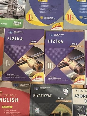 geta bakı: DİM 2025 Test Topluları – Fizika (I və II hissə), Riyaziyyat, English — 1