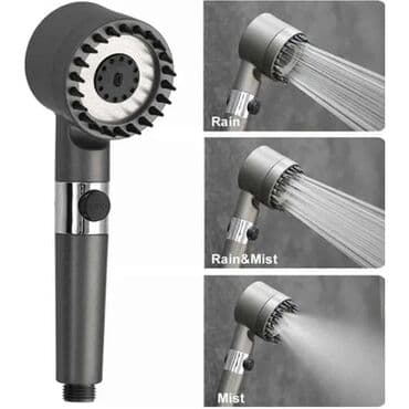 Пиломатериалы: Masajlı duş başlığı - 3 rejim: Rain (yağış), Mist (duman), Rain+Mist — 2