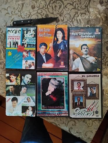 DVD diskləri toplusu – milli musiqi və filmlər Məzmun: - Aşıq