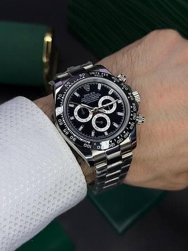saat seti: Rolex Cosmograph Daytona, paslanmayan poladdan (Oystersteel) xronoqraf — 2