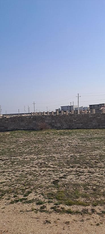 ucuz evler satilir: Torpaq sahəsi – həyətyanı tikinti üçün - Dördtərəfli daş hasarla — 5