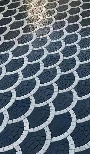 ev temiri kreditle: Tamet (bardür və dekorativ daş) döşəmə xidməti - Həyət, giriş, qaraj — 4