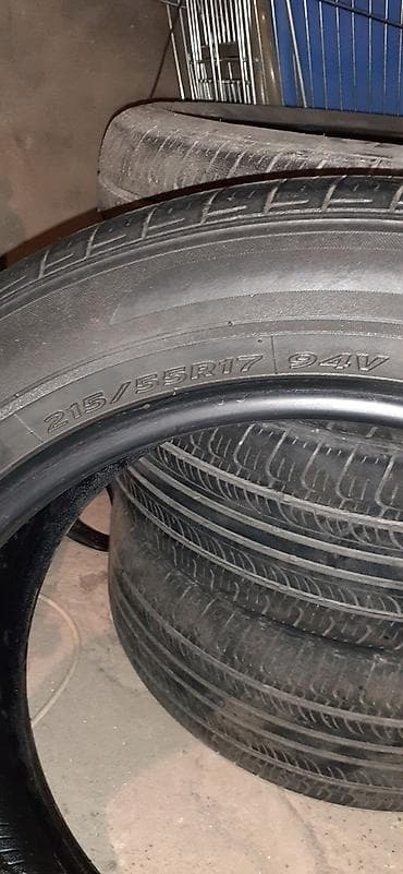 Hankook Optimo satilir. Normal veziyetdedi.215/55R17 — 3