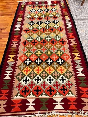 2 neferlik velosiped: Bu Kilim Əllə toxunub. Çox keyfiyyətli ipdən və sıxlığıda yaxşıdır — 1