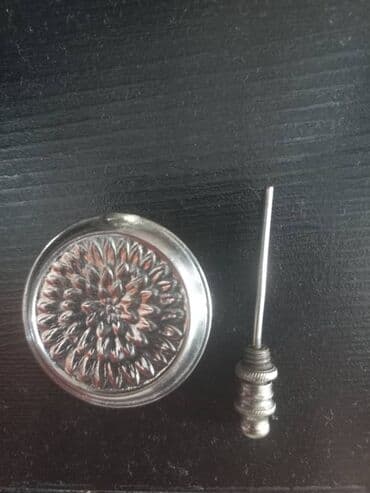 ваза стеклянная прозрачная высокая без узора: Qedim etir qabi hec bir problemi yoxdur agzi firladilib acilir icine — 2