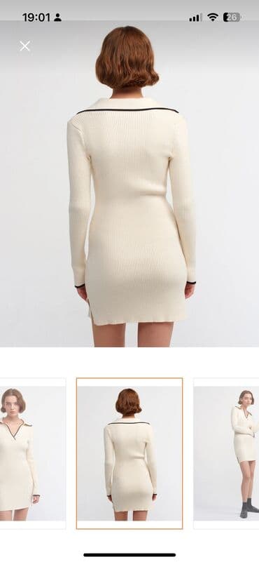 боорсок на заказ бишкек: Повседневное платье, Мини, Dilvin, S — 2