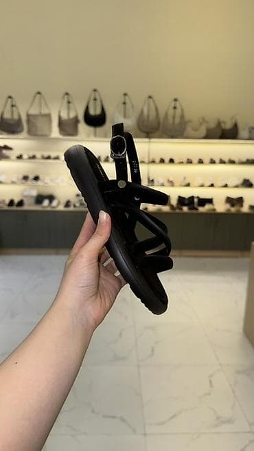 Qadın sandal modeli – yastıqcıqlı, rahat platformalı - Rənglər: bej — 8