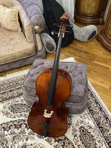 violonçel: Violonçel, RIVERTONE. (Model: MV031 3/4) Yeni başlayanlar üçün, əla — 4